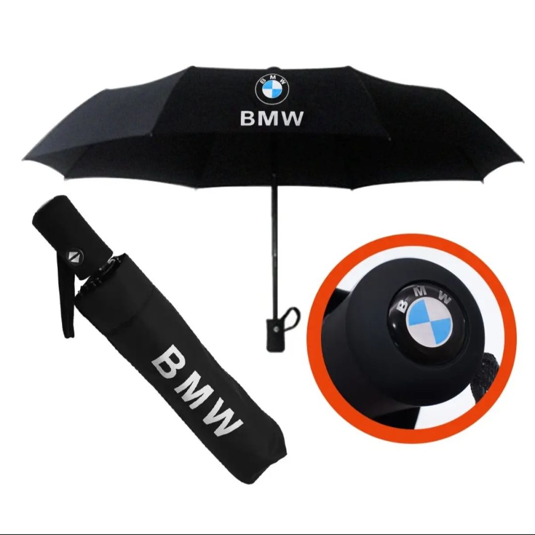 Original BMW motorsports 12 rib auto open & close umbrella 100% waterproof