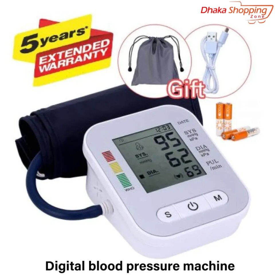 digital blood pressure machine, infrared thermometer, pulse oximeter combo pack